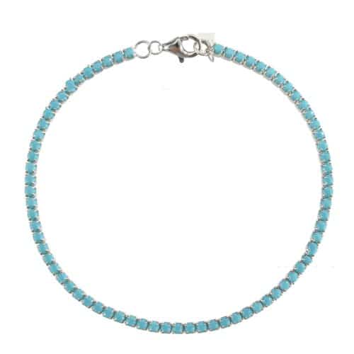 European And American Retro Turquoise Claw Chain
