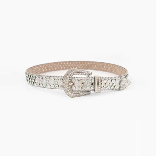 Versatile Fashion Edge Beads New Rhinestone Belt Women's Belt