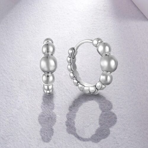 Fashion Geometry Pattern Women's S925 Sterling Silver High Sense Ear Clip