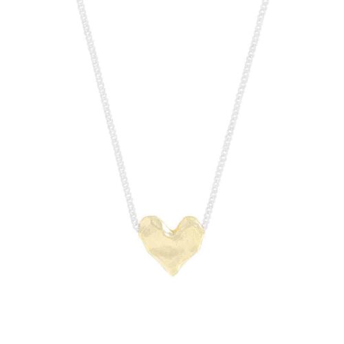 Fold Texture Lava Love Sterling Silver Clavicle Chain