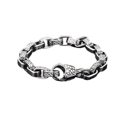 Men's Vintage Pattern Titanium Steel Bracelet