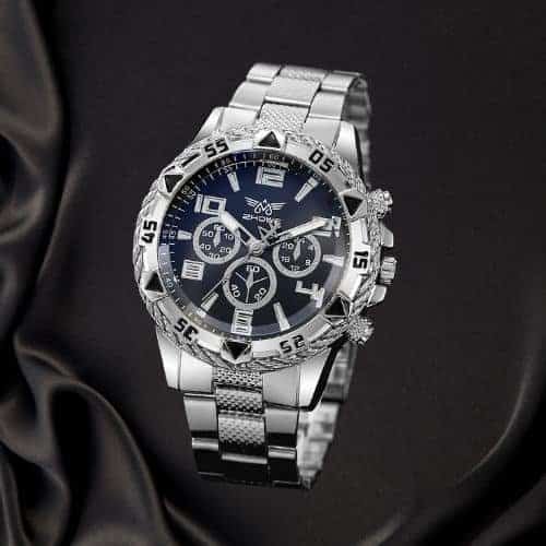 Dual-Time Zone Traveler's Watch