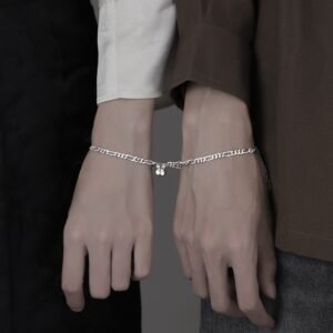 Fashion Magnetic One Pair Of Lovers Bracelet