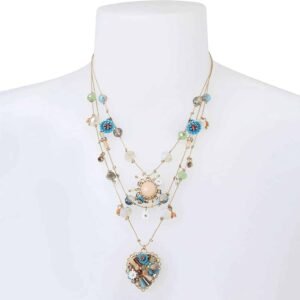 Bohemian Multi-layer Handmade Heart-shaped Beaded Women's Necklace
