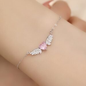 Angel Wings Sterling Silver 925 Bracelet For Women