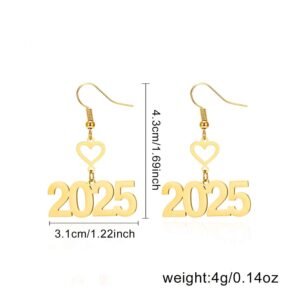 Ethnic Geometric Gold Color Bell Inlaid Earring For Women Vintage Trendy Wedding Earrings Indian Boho Friendship Jewelry