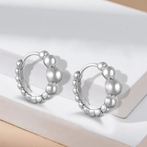 Fashion Geometry Pattern Women's S925 Sterling Silver High Sense Ear Clip