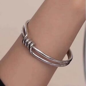 European And American Minimal Art Knotted Bracelet
