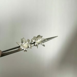 Design Temperament Personalized Flower Earrings