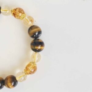 Crystal Bracelet Female Special-interest Design Natural Citrine